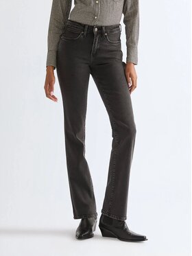 Wrangler Wrangler Jeansy BOOTCUT Szary Slim Fit