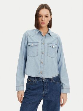 Noisy May Noisy May Джинсова сорочка Selvi 27033010 Блакитний Regular Fit