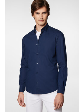 Próchnik Próchnik Koszula PM49 KO073224000046 Granatowy Slim Fit