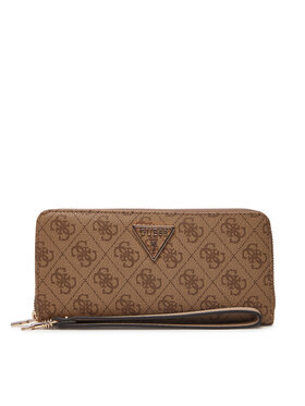 Guess Guess Maks LAUREL SLG LARGE ZIP AROUND Bēšs