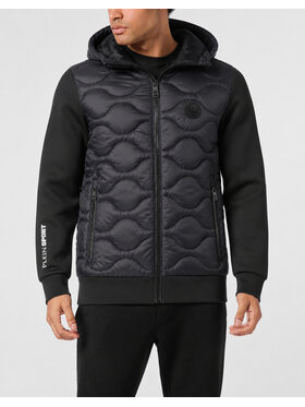 Plein Sport Plein Sport Vatovaná bunda 24015 Černá Regular Fit