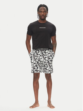 Emporio Armani Underwear Emporio Armani Underwear Piżama EM000400 AF10794 FC143 Czarny Regular Fit