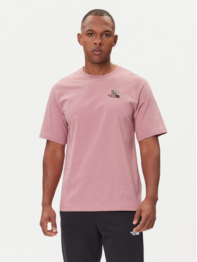 The North Face The North Face T-shirt Dome Flower NF0A8EGX Ružičasta Relaxed Fit