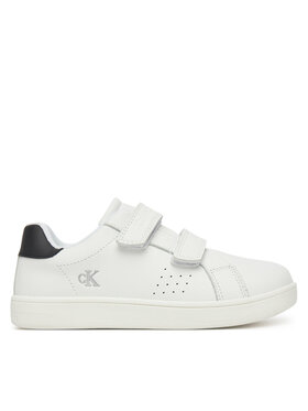Calvin Klein Jeans Calvin Klein Jeans Laisvalaikio batai Low Cut Velcro Sneaker V1X9-82074-1355 S Balta