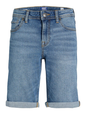 Jack&Jones Junior Jack&Jones Junior Szorty jeansowe 12225185 Niebieski Regular Fit