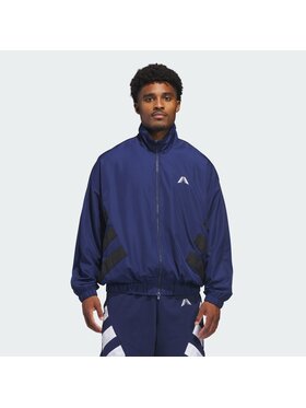 adidas adidas Wiatrówka 161025 Niebieski jasny Loose Fit