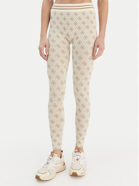 Guess Guess Штани з тканини 179838 Бежевий Slim Fit