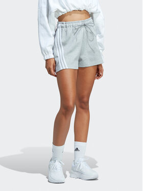 adidas adidas Sporta šorti Future Icons 3-Stripes IC0521 Pelēks Regular Fit