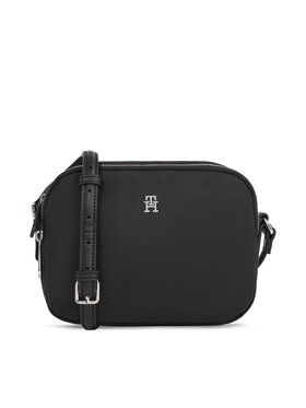 Tommy Hilfiger Tommy Hilfiger Ročna torba Poppy Th Crossover AW0AW15638 Črna