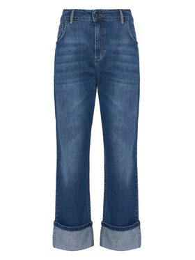 Rinascimento Rinascimento Дънки CFC0125144003 Син Loose Fit