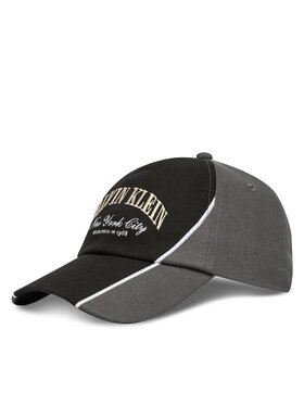 Calvin Klein Calvin Klein Czapka z daszkiem Two Tone Seasonal Graphic Cap LV04D5088G Czarny
