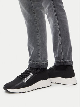 Just Cavalli Just Cavalli Sneakersy 80QA3SA2 ZSE70 Čierna
