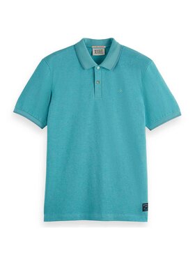 Scotch & Soda Scotch & Soda Polo 28138 Niebieski Comfort Fit