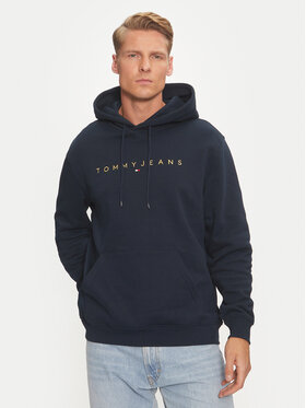 Tommy Jeans Tommy Jeans Džemperis DM0DM20503 Tamsiai mėlyna Regular Fit