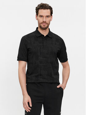 KARL LAGERFELD KARL LAGERFELD Поло 745082 541224 Чорний Regular Fit