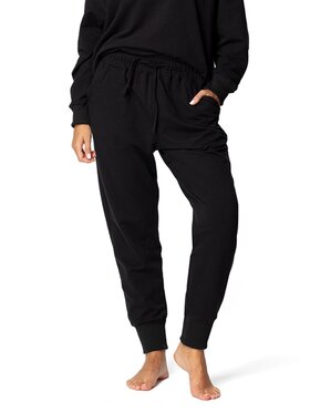 DKaren Sport DKaren Sport Spodnie dresowe DK-K-B7 Czarny Regular Fit