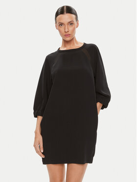 Marella Marella Vestito da giorno Karlie 32261408 Nero Regular Fit