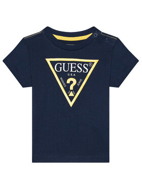 Guess Guess Футболка N73I55 K8HM0 Cиній Regular Fit
