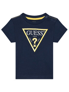 Guess Guess T-shirt N73I55 K8HM0 Bleu marine Regular Fit