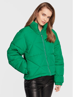 Gina Tricot Gina Tricot Kurtka puchowa Elina 17731 Zielony Relaxed Fit