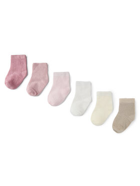 Mayoral Mayoral Set di 6 paia di calzini lunghi da bambini 9707 Multicolore