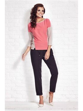 Awama Awama Maglione A081 Rosa Basic Fit