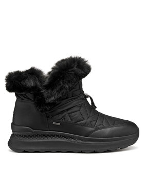 Geox Geox Kotníková obuv D Spherica Actif X2 D46WPB 0FU85 C9999 Černá