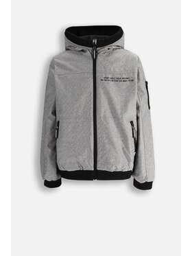 Coccodrillo Coccodrillo Bunda pro přechodné období WC5152703OBJ-019 Šedá Regular Fit