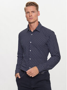 Boss Boss Cămașă P-Hank-S-Kent-C1-222 50496754 Bleumarin Slim Fit