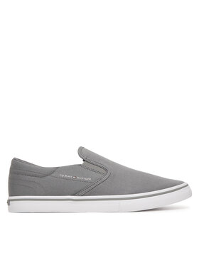 Tommy Hilfiger Tommy Hilfiger Tenisówki Vulc Core Slip On FM0FM05689 Szary