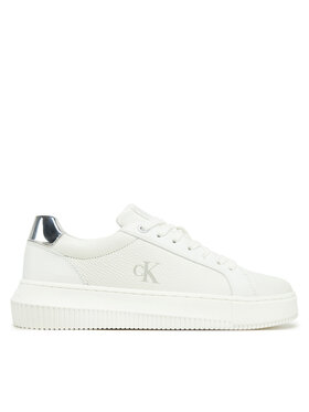 Calvin Klein Jeans Calvin Klein Jeans Снікерcи Chunky Cupsole Low Mg YW0YW01769 Білий