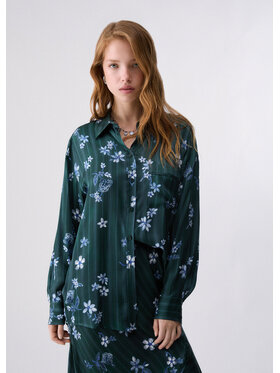 Liu Jo Liu Jo Camicia WF6202TS061L9304 Verde Regular Fit