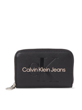 Calvin Klein Jeans Calvin Klein Jeans Portefeuille pour femme Sculpted Med Zip Around Mono K60K607229 Noir