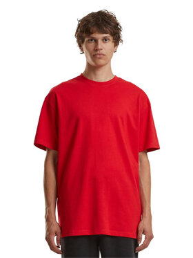 TeeShoppen TeeShoppen T-Shirt 'Oversized Collection' Czerwony Oversize