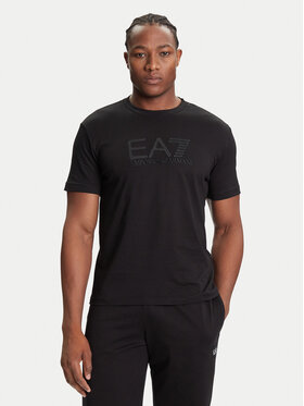 EA7 Emporio Armani EA7 Emporio Armani T-Shirt 7M000898 AF10375 UC001 Czarny Regular Fit