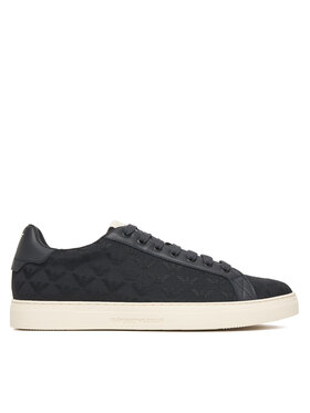 Emporio Armani Emporio Armani Sneakersy EM003843 Granatowy
