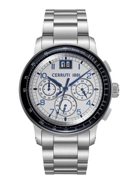 Cerruti 1881 Cerruti 1881 Zegarek Cerruti-CIWGI0084608 Srebrny