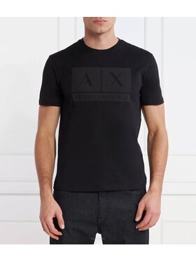 Armani Exchange Armani Exchange T-Shirt 3DZTCE ZJ3VZ 1200 Czarny Slim Fit