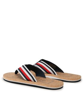 Tommy Hilfiger Japanke Cork Beach Sandal FM0FM04475 Šarena