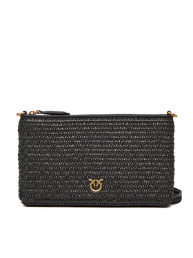 PINKO PINKO Ročna torba Flat Horizontal Mini PE 25 PCPL 104277 A2CF Črna