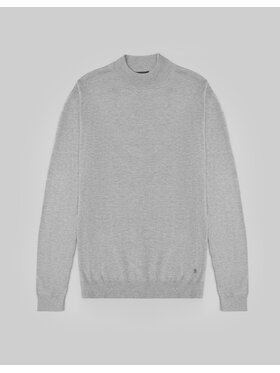 Borgio Borgio Sweter grotte Szary Classic Fit