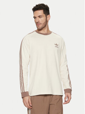 adidas adidas Hosszú ujjú adicolor Classics 3-Stripes JN7022 Ekru Slim Fit