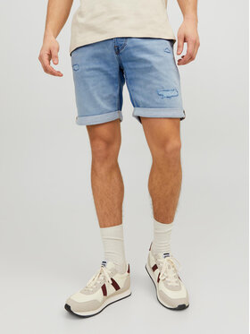 Jack&Jones Jack&Jones Szorty jeansowe Rick 12224124 Niebieski Regular Fit