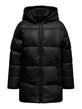 Kids ONLY Kids ONLY Vatovaná bunda 15296066 Čierna Regular Fit