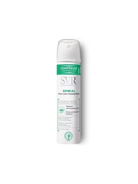 SVR SVR SVR Spirial Spray Anti-Transpirant 48-godzinny intensywny antyperspirant 75ml Zestaw kosmetyków