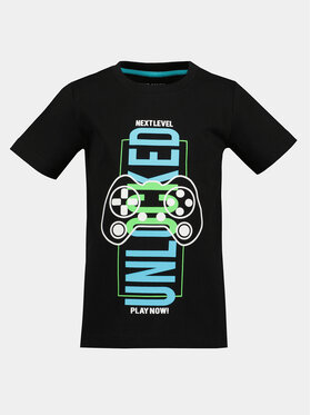 Blue Seven Blue Seven T-krekls 802305 X Melns Regular Fit