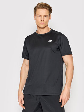 New Balance New Balance Techniniai marškinėliai MT03203 Juoda Athletic Fit
