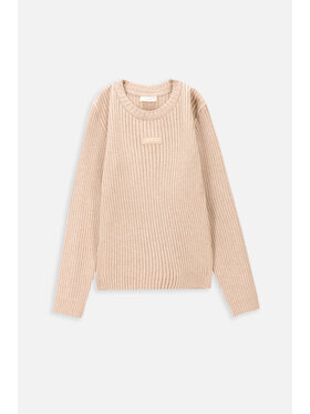 Coccodrillo Coccodrillo Sweter ZC3172102WGJ-002 Beżowy Regular Fit