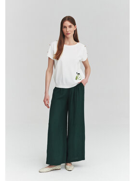 TATUUM TATUUM Bluzka IMILA Biały Classic Fit