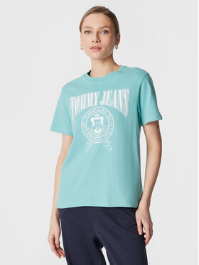 Tommy Jeans Tommy Jeans T-shirt Varsity DW0DW14919 Bleu Loose Fit